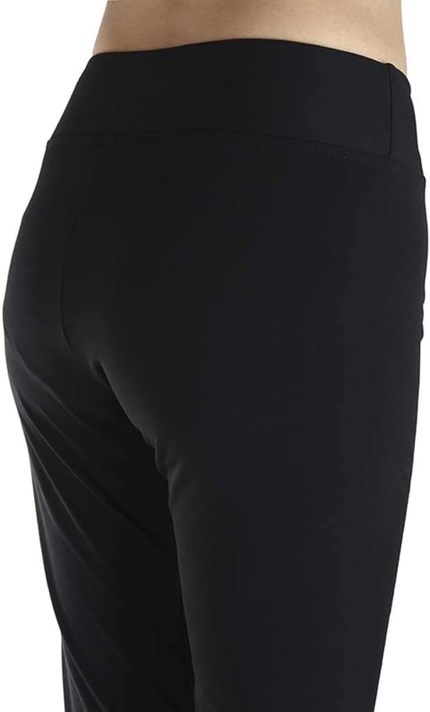 Dziewczęce Dama łyżwiarstwo Figurowe Rajstopy Treningowe Spodnie Do Jazdy Na łyżwach Ciepłe Legginsy Polarowe Na Spodniach Butowych, Black, 3XS