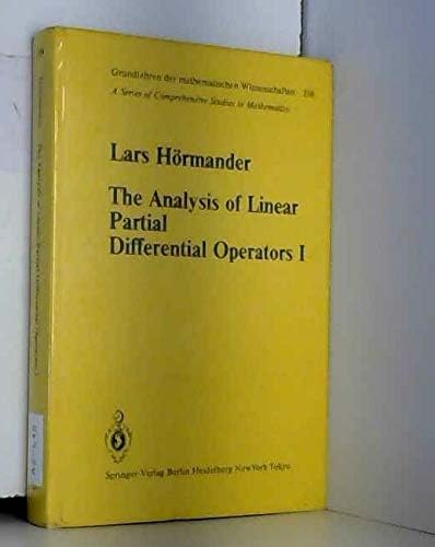 Analysis of Linear Partial Differential Operators: Grundlehren Der ...