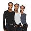 Black / White / Pewter - 3 Pack