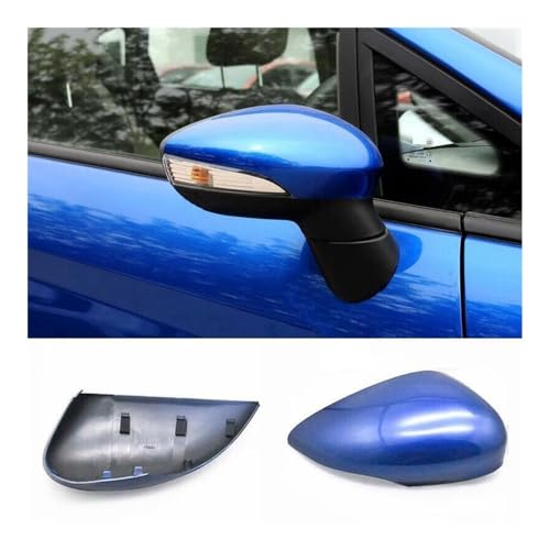 Coques de rétroviseur bleues pour Fiesta MK7, la touche colorée sur votre carrosserie - 2
