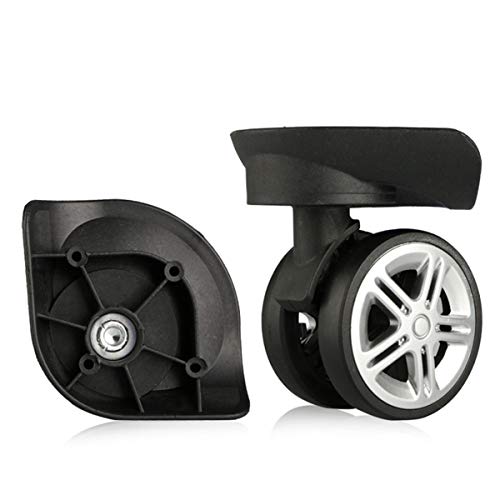 Suitcase Wheels,Luggage Wheel, DIY Swivel Luggage Mute Wheel Suitcase Replacement Repair Wheels Parts Spinner