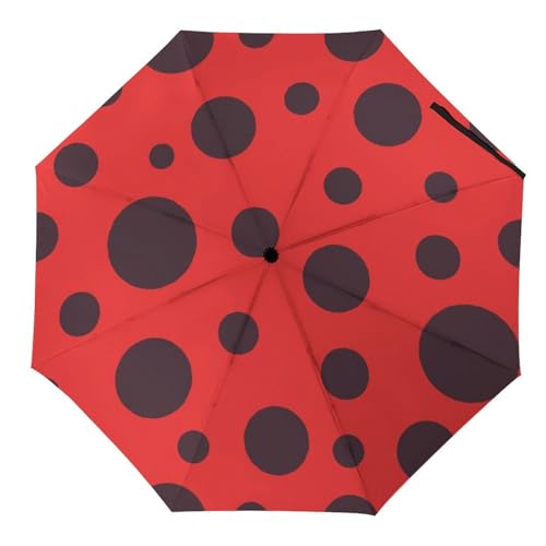 Parapluie pliant sorcière d'Halloween : le parapluie automatique compact idéal en voyage