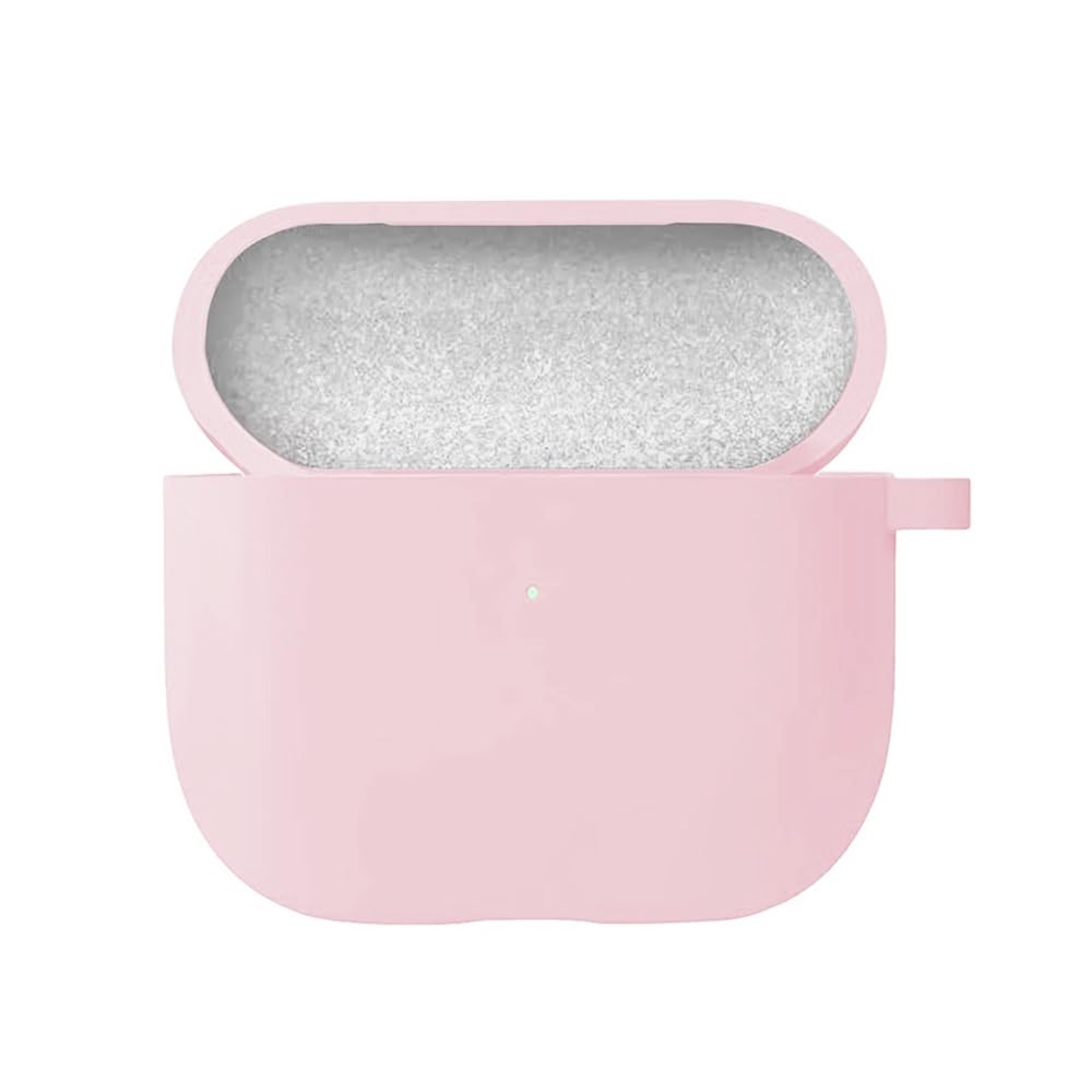 Microsonic Airpods 4.Nesil/ANC Liquid Silicone Lansman Pembe [AirPods 4 ile Uyumlu Kılıf - Pembe]