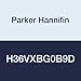 Parker Hannifin H32VXBH0B9D Isys ISO Series Size 3 Pneumatic Valve, Double, 2-Position, 5599-2 Valve Less Base, Internal Pilot, Port #1/Vented, Locking, Flush, Push/Turn Override w/ Light, 24 VDC