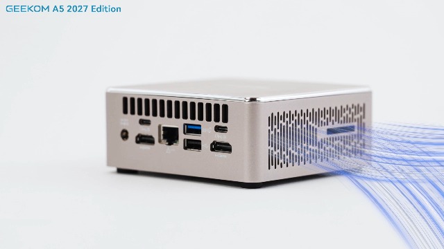Amazon.com: GEEKOM A5 Mini PC Business, Ryzen 7 7730U(Beats 7640HS