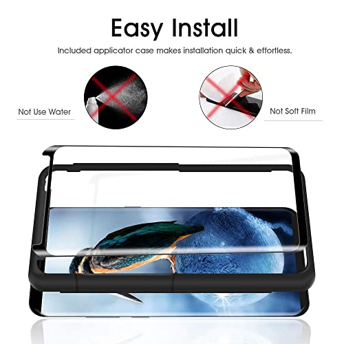 Otao Galaxy S8 Screen Protector Tempered Glass (2 Pack), 3D Curved Dot Matrix Glass Screen Protector For Samsung Galaxy S 8 With Installation Tray [Case Friendly] #TOP6