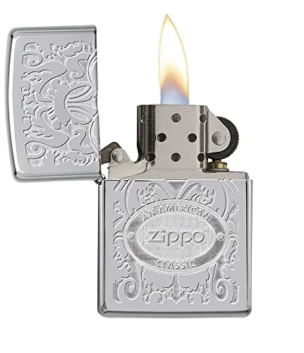 Encendedor clásico elegante personalizado estilo Zippo miniatura 3