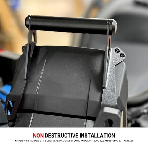 Support barre de navigation moto pour ADV 350 : finis les écrans flous