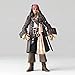 Revoltech Pirates of the Caribbean Jack Sparrow Total Height Approx. 5.3 inches (135 mm), Non-scale, PVC & ABS, Painted Action Figure