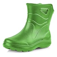 Ladeheid Women's EVA Extra Light Wellington Boots Rainy Wellies Rain Boots KL027D (EU 36 = UK 3.5, 3.5 UK) Green