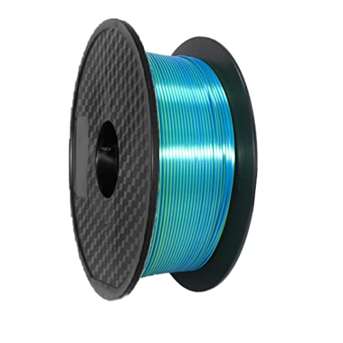Image of PLA 3D Printer Filament, 1.75mm, Dimensional Accuracy + /- 0.02 mm, 1kg Carton Spool, Double Colors