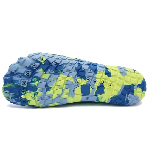 Image of Water Shoes for Men Barefoot Quick-Dry Aqua Sock Outdoor Athletic Sport Shoes for Kayaking, Boating, Hiking, Surfing, Walking