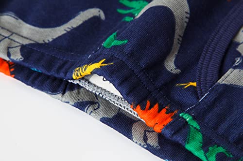Little Boys' Cotton Brief Soft Underwear Multipack With Excavator, Dinosaur And Shark Pattern Size 5 #TOP2
