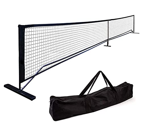 Filet de tennis portable et multisport avec cadre en métal pour adultes