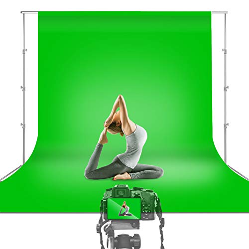 Julius Studio 10 x 12 ft. Green Chromakey Photo Video Studio Fabric Backdrop