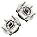 TRQ Front Left and Right Wheel Bearing and Hub Assembly Set 2 Piece Compatible with 2014-2019 Mazda 6 2013-2022 CX-5