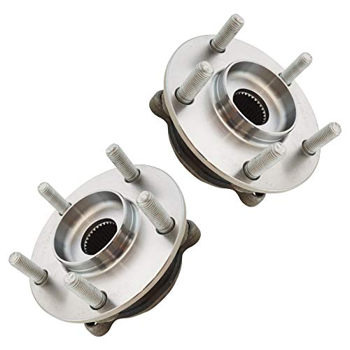 Image of TRQ Front Left and Right Wheel Bearing & Hub Assembly Set 2 Piece for 2014-2019 Mazda 6 2013-2022 CX-5