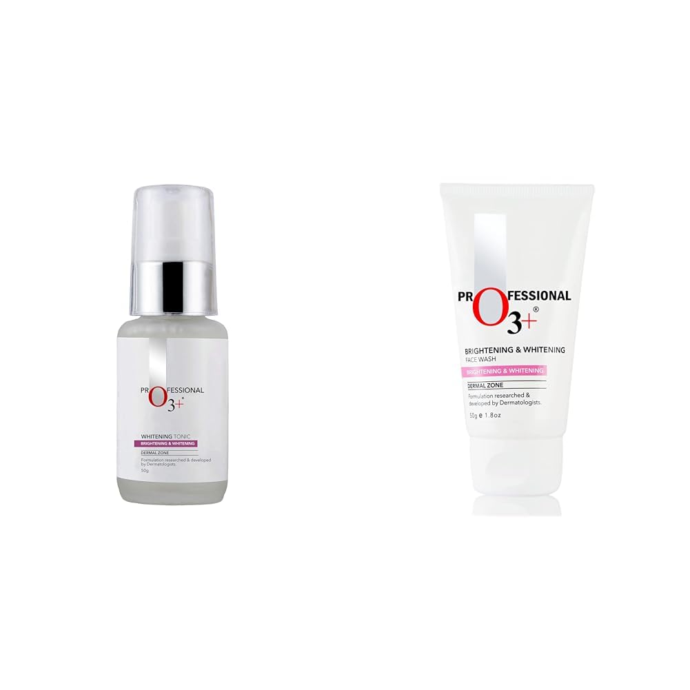 O3+ Whitening Tonic Skin Care Double Rich Formula & O3+ Brightening and Whitening Face Wash Combo-image-19