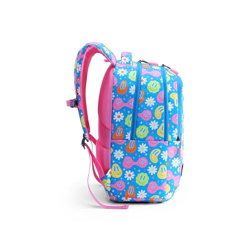 Image of American Tourister Ollie 4.0 Xl 01 G.C.Blu, Extra Large School Backpack, Age 8-12 Years, 3 Compartments,3D Glasses Inside - Atplayunique 32.5 Ltrs Capacity - Girls