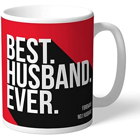 Personalised Best Husband Ever 11oz Ceramic Mug for Nottingham Forest FC fans, great gift for Nottingham Forest football supporters, ceramic tea coffee mug Cover