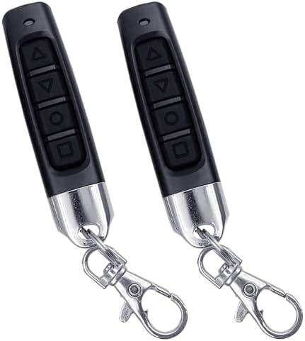 Riloer Telecomando Universale 4 Pulsanti 433 MHz – Clonabile Per Cancello, Garage E Moto, Copia Chiave Auto - 2