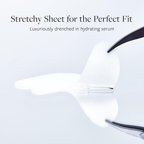 Miniatura 6 de Tratamiento de spa UMB Stretch iSheet Máscaras japonesas para debajo de los ojos (32 hojas)  Parches eficaces antienvejecimiento para ojeras, piel