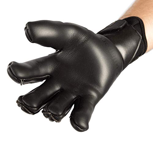 uhlsport Absolutgrip Hn Pro #294 Goalkeeper Gloves, Unisex Adult, unisex_adult, 1011186021000, Black, 8 - Image 3