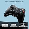 2 Pack Wireless Controller for Xbox 360, Game Controller for Xbox 360 & Xbox Slim & PC Windows 7/8/10/11/XP, Joystick Gamepad with Dual-Vibration