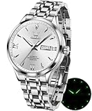 OLEVS Automatikuhren für Herren, selbstaufziehend, mechanische Armbanduhr, Luxus...