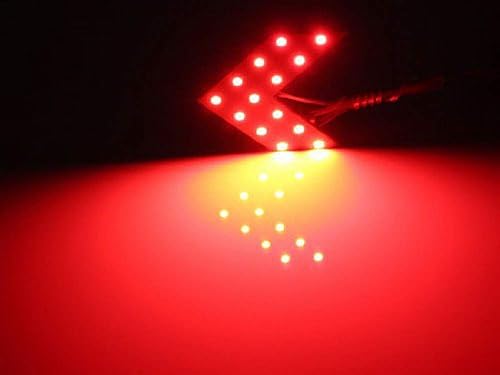 Miniatura 3 de iJDMTOY - Paneles de circuitos LED en forma de flecha para la retro adaptación de los intermitentes de los espejos laterales