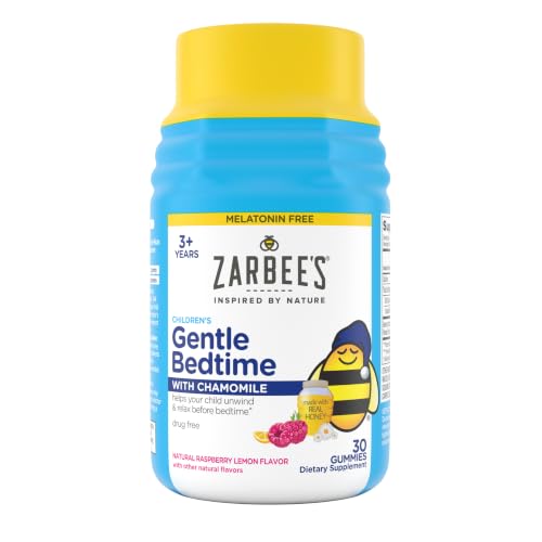 Zarbee's Kids Gentle Bedtime Gummies with Chamomile...