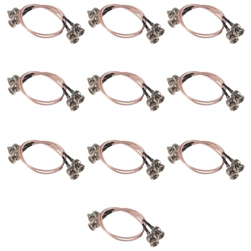 Câble BNC 3G HD SDI 30cm lot de 20 pièces cordon coaxial 75 Ohm pour caméra vidéo