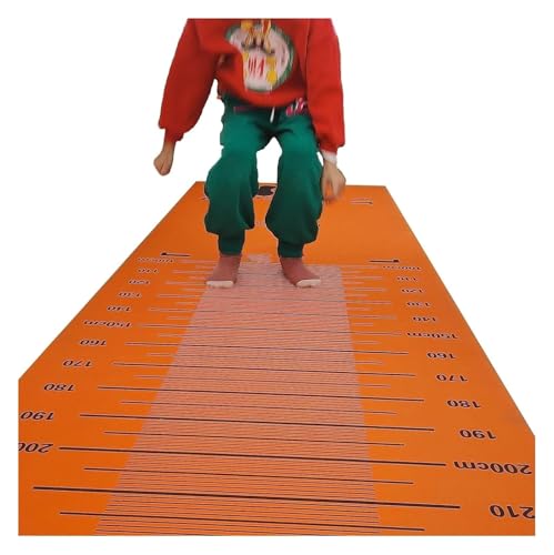 Tablero de medición de salto de longitud para preparar pruebas físicas en el hogar