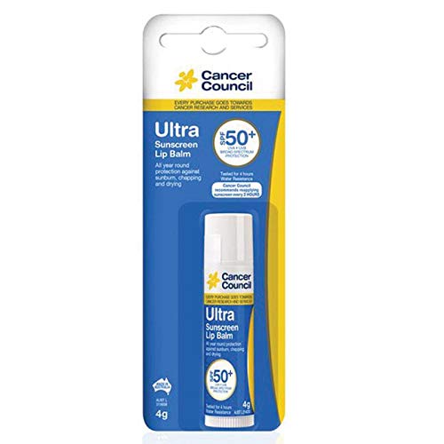 CANCER COUNCIL SPF50+ Ultra Lip Balm 4g
