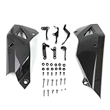 RXLMOTO Compatible avec Honda CB1000 Hornet CB1000 Hornet SP 2025 CB1000 Accessoires Moto Châssis Sabot Moteur Couvercle de Spoiler Carénage inférieur(Carbon Fiber Pattern)