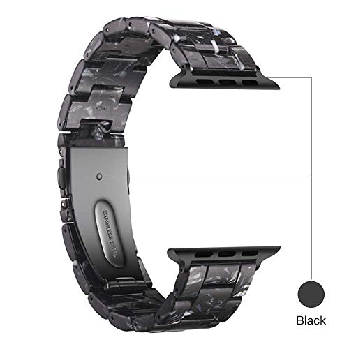Image of Light House Apple Watch Bands-Fashion Lightweight Resin iWatch Bands for Women Men 38mm /40mm /41mm /42mm(Series 11 10), 49mm /46mm /45mm /44mm /42mm(S 3 2 1), Compatible with Apple Watch Series 11 SE 10 9 8 7 6 5 4 3 Ultra