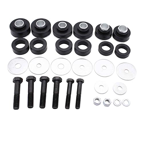 30 PCS/SET SHLPDFM Subframe Body Mount Bushing Kit AND Subframe to Radiator Core Support Mount Bushing Compatible with Chevrolet Nova Camaro Chevy II Pontiac Firebird