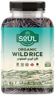 SOUL ORGANIC WILD BLACK RICE 1.5KG