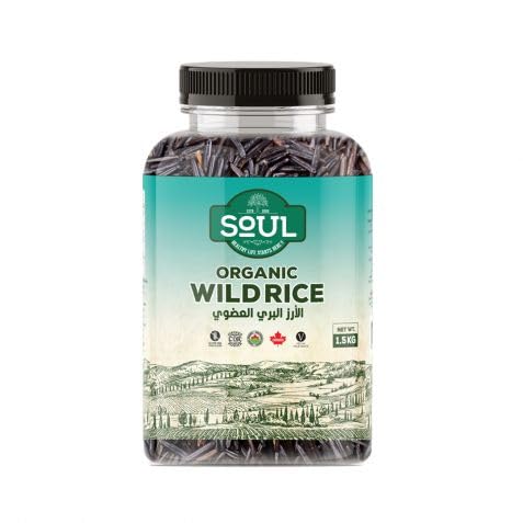 SOUL ORGANIC WILD BLACK RICE 1.5KG
