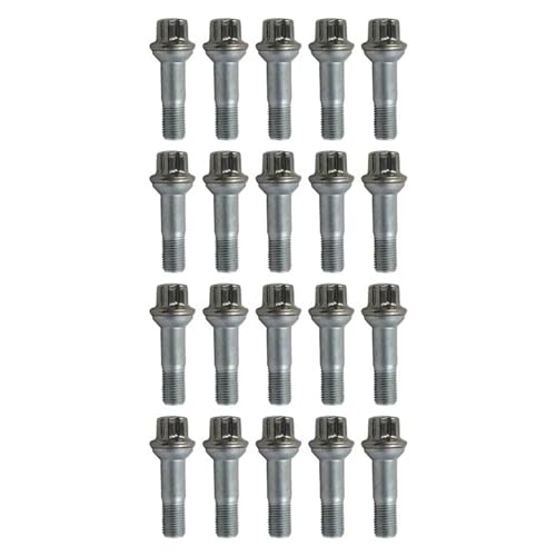 Tornillo de perno de rueda Benz GLE W166 4matic kit de 20 piezas OEM 0009905407