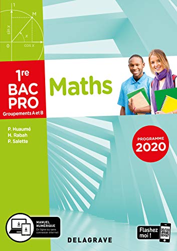 Mathématiques - Groupement A et B - 1re Bac Pro (2020) - Pochette élève