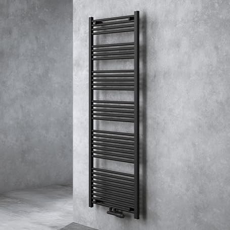 Sèche-serviette 180x60cm vertical doporro avec chauffage à eau chaude pour des serviettes chaudes