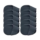 10PCS Golf Schlägerkopfhüllen, Golf Putter Head Cover, PU Leder Golf Driverkopfhüllen Glof Iron Putter Cover für Männer Frauen