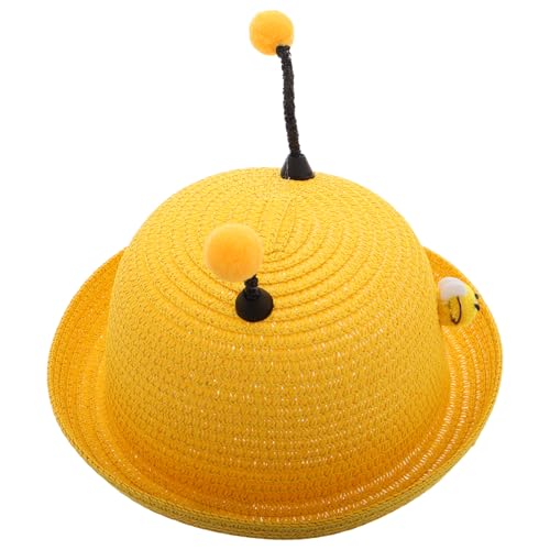 Lightweight Sun Hat with UV Protection Cute Beach Cap for Boys and Fit for Summer Activities Easy to Clean and Airy Yellow