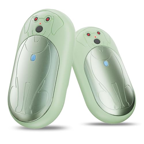 COTOP Handwärmer Elektrisch, 6000mAh 2er Pack Taschenwärmer Wiederverwendbar, Akku Hand Warmer USB C, 3 Stufen Heizung, Klein Geschenk für Frauen Männer Kinder Skifahren, Wandern