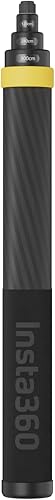 Insta360 Palo selfie de edición extendida de 9.8ft de 9.8 pies para cámara de acción ONE X2, ONE R, ONE X, ONE