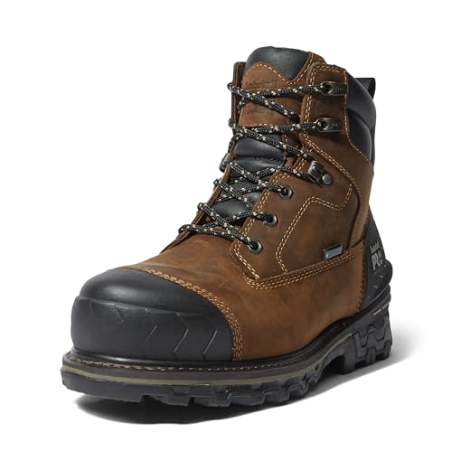 Image of Timberland PRO Men's Boondock HD 6 Inch Composite Safety Toe Waterproof Insulated Boots