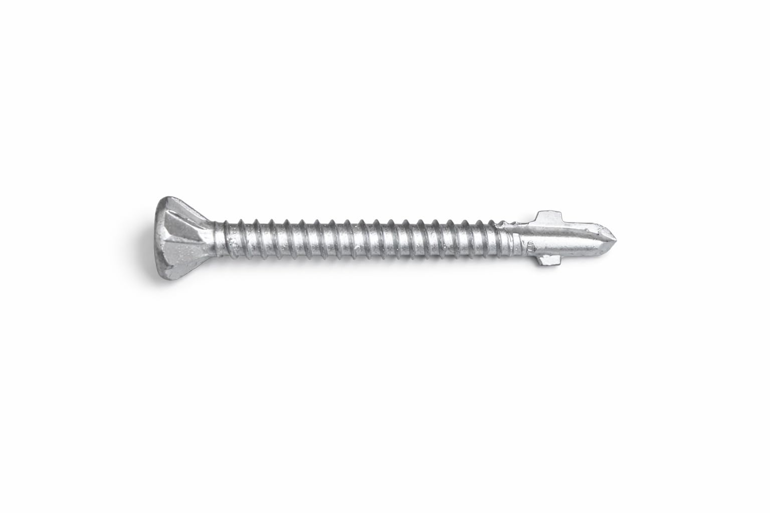 Simpson Strong-Tie wkręty do wiertarki skrzydłowej, 4,8 x 50 mm, TX25 Protec, wkręty samowiercące do drewna na metalu, łeb wpuszczany z frezującymi żebrami, napęd Torx, odporne na korozję, 100 sztuk