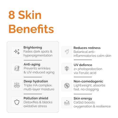 Image of Personal Touch C Byond Vitamin C Serum for Glowing Skin | 6000X Potent Antioxidant Formula with RGBcomplex, Hyaluronic Acid & Astaxanthin | Brightening & Radiance | 10 ml