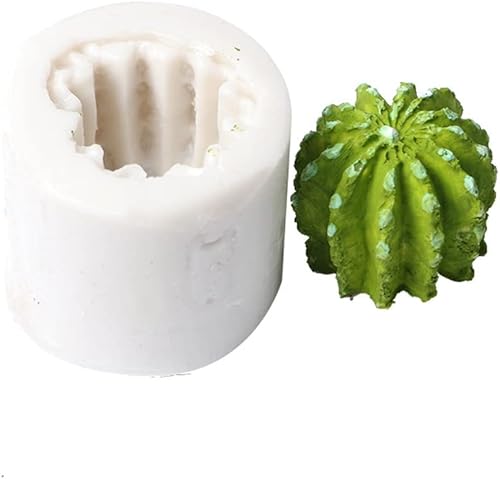 Miniatura 5 de Molde de silicona de cactus, molde de resina, molde de vela de cactus 3D de silicona para velas perfumadas, jabones, cera, fundición de resina,